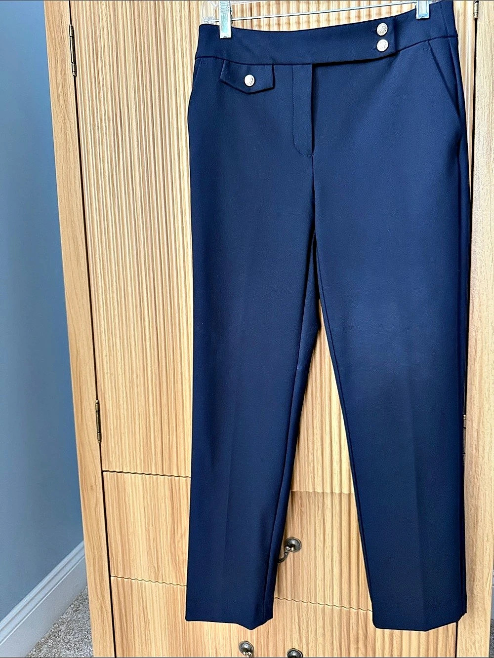 Rachel Zoe Skinny Pants Blue Size 4 Like New